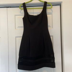 Ralph Lauren square neck little black dresss